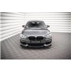 Maxton - LAME DU PARE-CHOCS AVANT / SPLITTER V.3 BMW 1 F20/F21 M-Power Noir Brillant