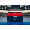 Maxton - Lames De Pare-Chocs Arrière Latérales Chevrolet Corvette Stingray C7 Noir Brillant