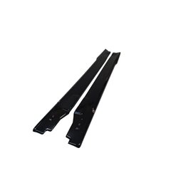 Maxton - SET DES DIFFUSEUR DES BAS DE CAISSE INFINITI G35 COUPE Noir Brillant