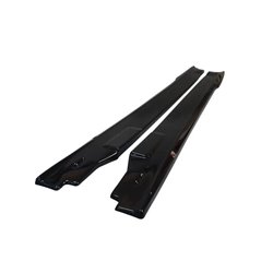 Maxton - SET DES DIFFUSEUR DES BAS DE CAISSE INFINITI G35 COUPE Noir Brillant