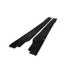 Maxton - SET DES DIFFUSEUR DES BAS DE CAISSE INFINITI G35 COUPE Noir Brillant