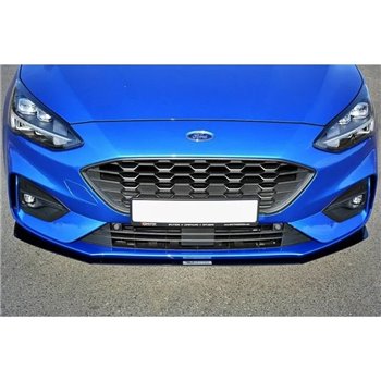 Maxton - Sport Lame Du Pare-Chocs Avant Ford Focus ST / ST-Line Mk4 Noir Brillant
