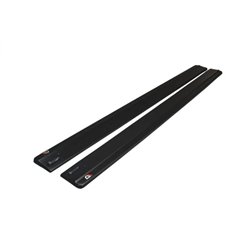 Maxton - SET DES DIFFUSEUR DES BAS DE CAISSE SSANGYONG TIVOLI Noir Brillant