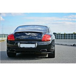 Maxton - LAME DU PARE-CHOCS ARRIERE BENTLEY CONTINENTAL GT Noir Brillant
