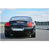 Maxton - LAME DU PARE-CHOCS ARRIERE BENTLEY CONTINENTAL GT Noir Brillant