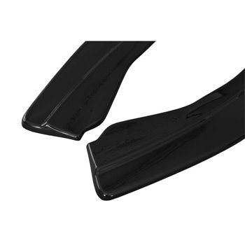 Maxton - LAME DU PARE-CHOCS ARRIERE BENTLEY CONTINENTAL GT Noir Brillant