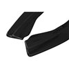 Maxton - LAME DU PARE-CHOCS ARRIERE BENTLEY CONTINENTAL GT Noir Brillant