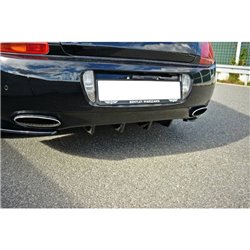 Maxton - RAJOUT DU PARE-CHOCS ARRIERE BENTLEY CONTINENTAL GT Noir Brillant