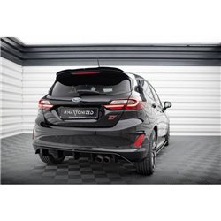 Maxton - Diffuseur Arrière Complet Ford Fiesta Mk8 ST Noir Brillant