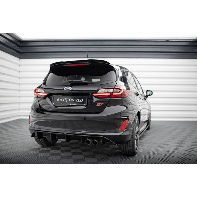 Maxton - Diffuseur Arrière Complet Ford Fiesta Mk8 ST Noir Brillant