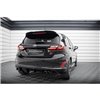 Maxton - Diffuseur Arrière Complet Ford Fiesta Mk8 ST Noir Brillant