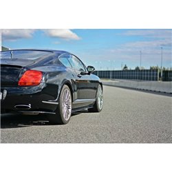Maxton - SET DES DIFFUSEUR DES BAS DE CAISSE BENTLEY CONTINENTAL GT Noir Brillant
