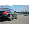 Maxton - SET DES DIFFUSEUR DES BAS DE CAISSE BENTLEY CONTINENTAL GT Noir Brillant