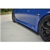 Maxton - SET DES DIFFUSEUR DES BAS DE CAISSE ALFA ROMEO 156 GTA Noir Brillant