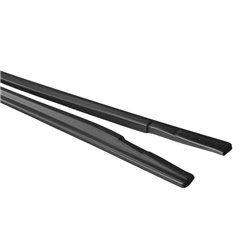 Maxton - SET DES DIFFUSEUR DES BAS DE CAISSE ALFA ROMEO 156 GTA Noir Brillant