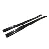 Maxton - SET DES DIFFUSEUR DES BAS DE CAISSE MERCEDES-BENZ E63 AMG W212 Noir Brillant