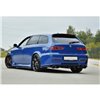 Maxton - LAME DU PARE-CHOCS ARRIERE ALFA ROMEO 156 GTA SW Noir Brillant