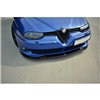 Maxton - LAME DU PARE-CHOCS AVANT / SPLITTER V.1 ALFA ROMEO 156 GTA Noir Brillant