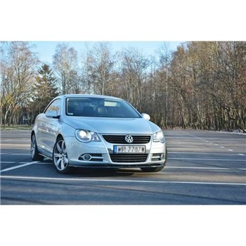 Maxton - SET DES DIFFUSEUR DES BAS DE CAISSE VW EOS Noir Brillant