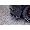 Maxton - LAME DU PARE-CHOCS ARRIERE HONDA CIVIC EP3 (MK7) TYPE-R/S FACELIFT Noir Brillant