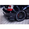 Maxton - LAME DU PARE-CHOCS ARRIERE HONDA CIVIC EP3 (MK7) TYPE-R/S FACELIFT Noir Brillant