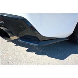 Maxton - LAME DU PARE-CHOCS ARRIERE CHEVROLET CAMARO 6TH-GEN. PHASE-I 2SS COUPE Noir Brillant