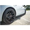 Maxton - SET DES DIFFUSEUR DES BAS DE CAISSE Renault Megane IV RS Noir Brillant