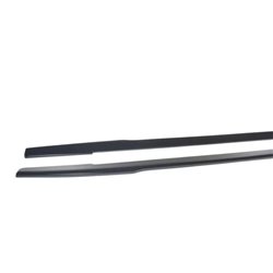 Maxton - SET DES DIFFUSEUR DES BAS DE CAISSE Renault Megane IV RS Noir Brillant