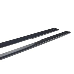Maxton - SET DES DIFFUSEUR DES BAS DE CAISSE Renault Megane IV RS Noir Brillant