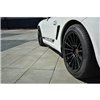 Maxton - SET DES DIFFUSEUR DES BAS DE CAISSE PORSCHE CAYMAN S 987C Noir Brillant