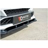 Maxton - LAME DU PARE-CHOCS AVANT / SPLITTER V.1 Renault Megane IV RS Noir Brillant