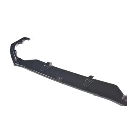 Maxton - LAME DU PARE-CHOCS AVANT / SPLITTER V.1 Renault Megane IV RS Noir Brillant