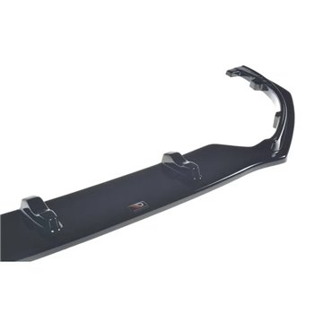 Maxton - LAME DU PARE-CHOCS AVANT / SPLITTER V.1 Renault Megane IV RS Noir Brillant