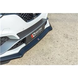 Maxton - LAME DU PARE-CHOCS AVANT / SPLITTER V.2 Renault Megane IV RS Noir Brillant