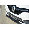 Maxton - LAME DU PARE-CHOCS AVANT / SPLITTER V.2 Renault Megane IV RS Noir Brillant