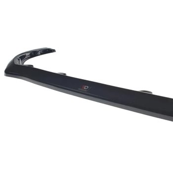 Maxton - LAME DU PARE-CHOCS AVANT / SPLITTER V.2 Renault Megane IV RS Noir Brillant