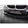 Maxton - Lame Du Pare-Chocs Avant V.2 BMW 3 M-Pack G20 Noir Brillant