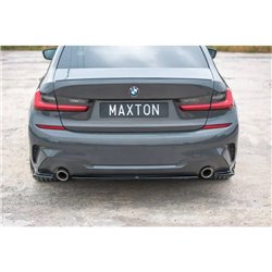Maxton - Arriere Splitter BMW 3 G20 M-pack Noir Brillant