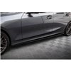 Maxton - Rajouts Des Bas De Caisse BMW 3 M-Pack G20 Noir Brillant