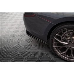 Maxton - Lames De Pare-Chocs Arrière Latérales BMW 3 M-Pack G20 Noir Brillant
