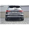 Maxton - Rajout Du Pare-Chocs Arriere Audi RS3 8V FL Sportback Noir Brillant