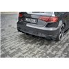 Maxton - Rajout Du Pare-Chocs Arriere Audi RS3 8V FL Sportback Noir Brillant