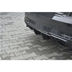 Maxton - Rajout Du Pare-Chocs Arriere Audi RS3 8V FL Sportback Noir Brillant
