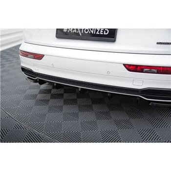 Maxton - Diffuseur Arrière Complet Audi SQ5/Q5 S-line Mk2 Noir Brillant