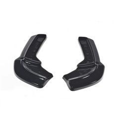 Maxton - LAME DU PARE-CHOCS ARRIERE Mercedes A45 AMG W176 Noir Brillant