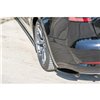 Maxton - Lame du pare-chocs arriere Tesla Model 3 Noir Brillant