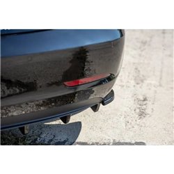 Maxton - Lame du pare-chocs arriere Tesla Model 3 Noir Brillant