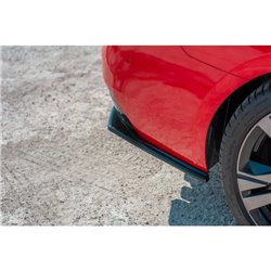 Maxton - Lame du pare-chocs arriere Peugeot 508 Essence Mk2 Noir Brillant