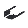 Maxton - Lame du pare-chocs arriere Peugeot 508 Essence Mk2 Noir Brillant
