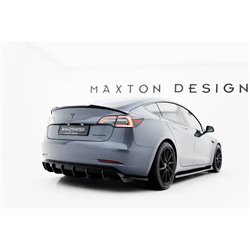 Maxton - Becquet extension Tesla Model 3 Noir Brillant